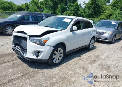 2015 Mitsubishi Outlander Sport Es из США, поврежденный, VIN 4A4AR3AW6FE034043